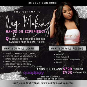 Hands on Wig Course